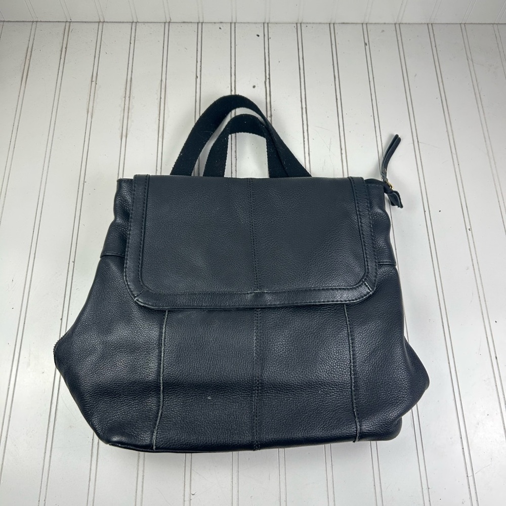 The Sak Leather Backpack Womenโs Vintage Y2K Slouchy Boho Shoulder Bag - Picture 2 of 13